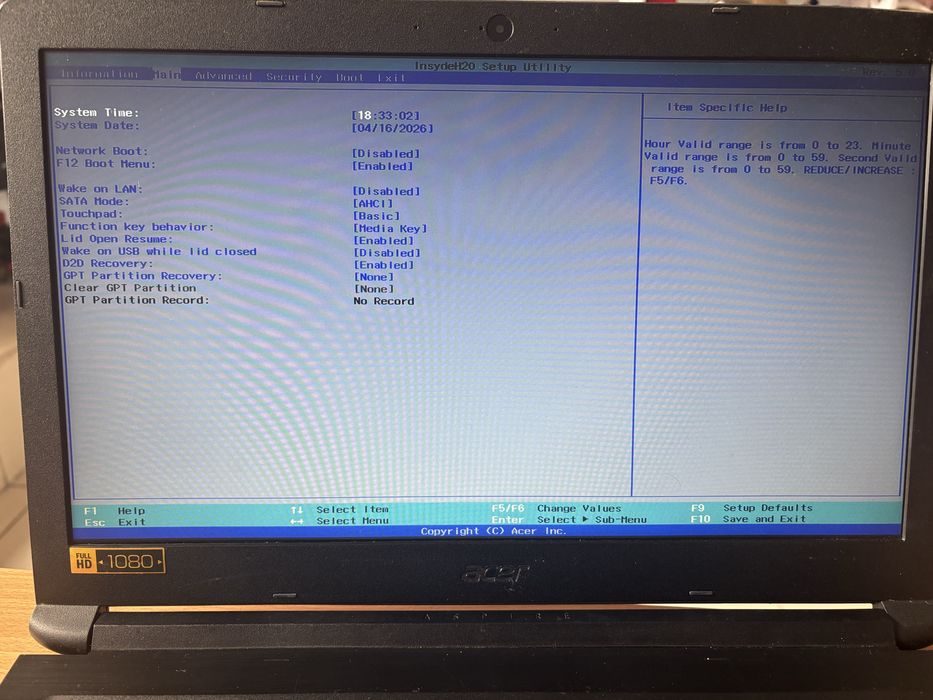 Acer Aspire 3 – БЪРЗ / SSD / 8GB RAM / Отлично състояние