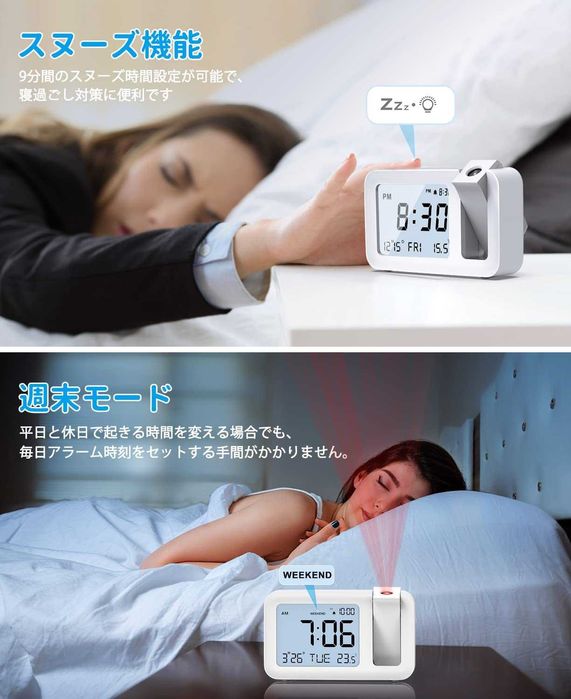 Часовник с прожекция Gifort