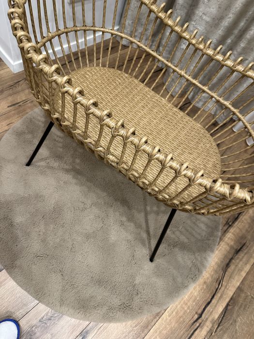 Бебешка кошара плетена