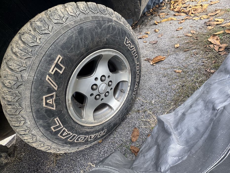 Гуми с джанти от чероки