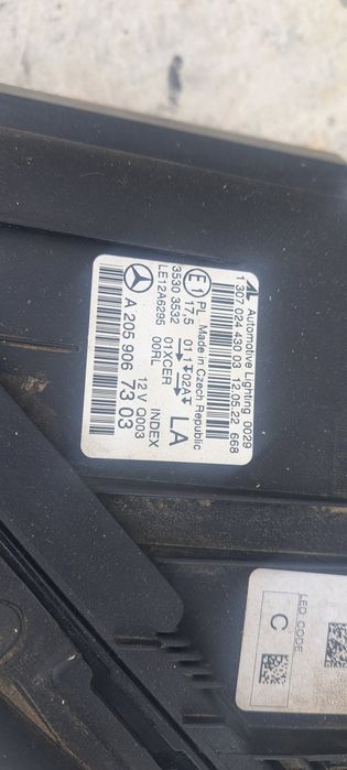 Far stanga Full Led High Performance Mercedes C Class W205 nonfacelift