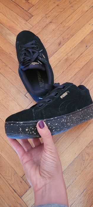 Adidas Puma piele intoarsa 39-40