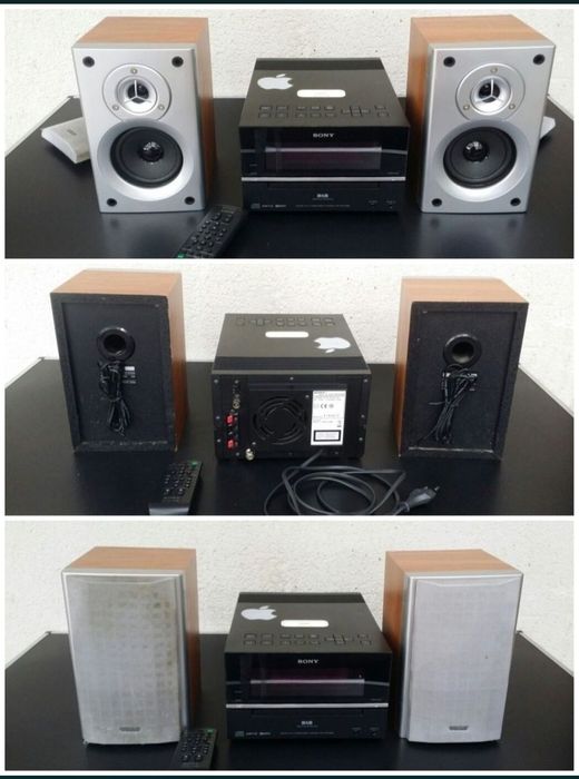 sistem combina casetofon sony str dg500 boxe audio ipod retro colectie