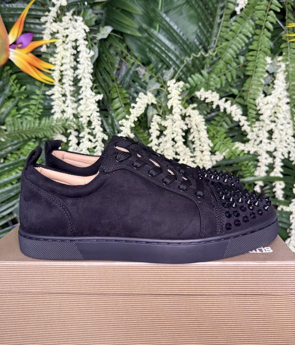 Christian Louboutin Low Black Spikes