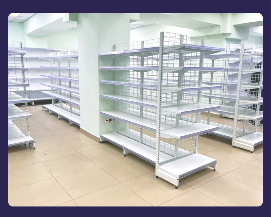 Стеллажи и полки, торговое оборудование для магазина
