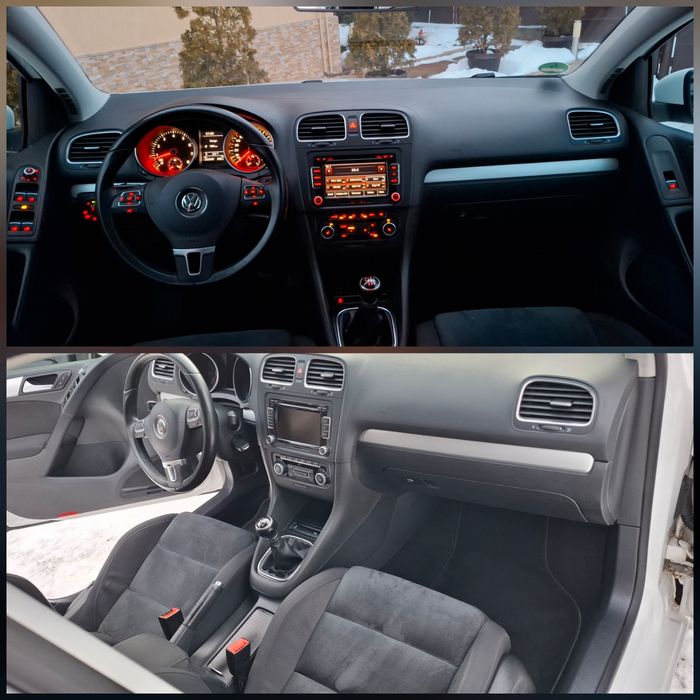 《Vw Golf 6 Highline 》  《 2011 》 Euro 5 Alcantara/climatronic/senzori