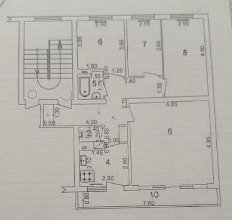 3-х комнатная квартира на Ойбеке ID: 5858