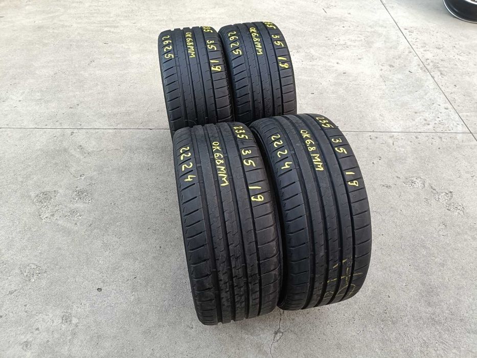 Set 4 anvelope de vara 235 35 19 bridgestone potenza sport dot 2024 , 2025