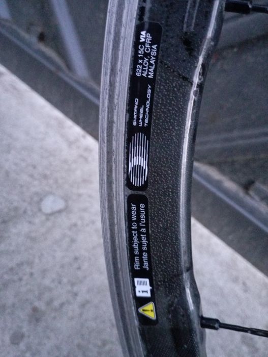 Set roti jante Carbon Shimano Dura Ace C35