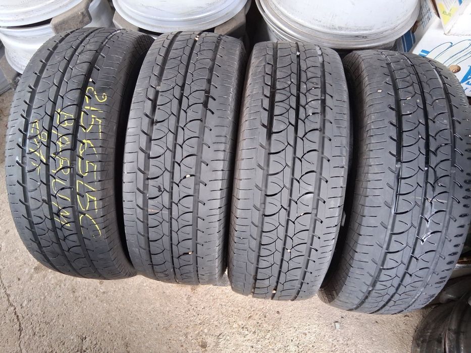 215 65 15 С за БУС BARUM 4броя летни дот 2021г