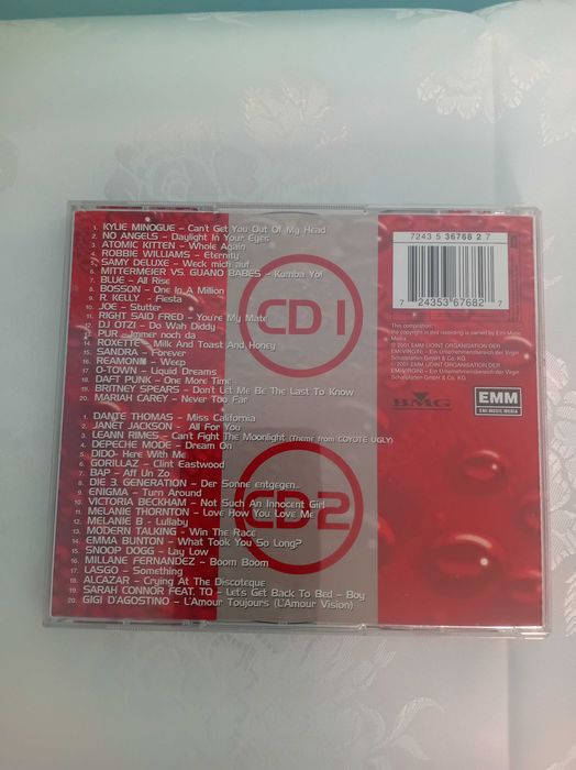 CD muzica selectii Best 2001 ( 2 CD )