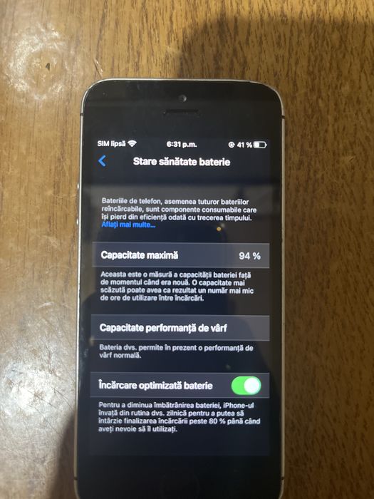iphone se prima generatie in stare buna si functional.