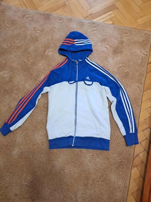 Adidas essential 3 stripes/Адидас суитчър три ленти рядък