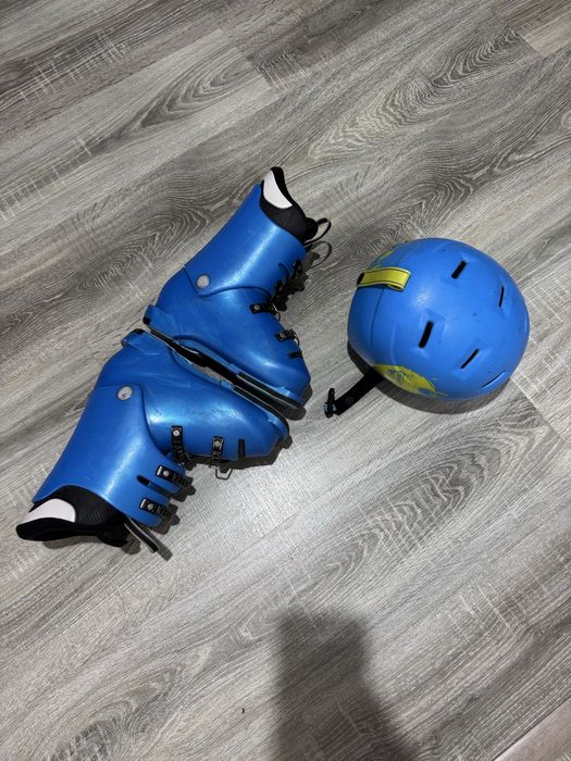 Clapari Lange 21.5 (marime 34EU) + casca copii