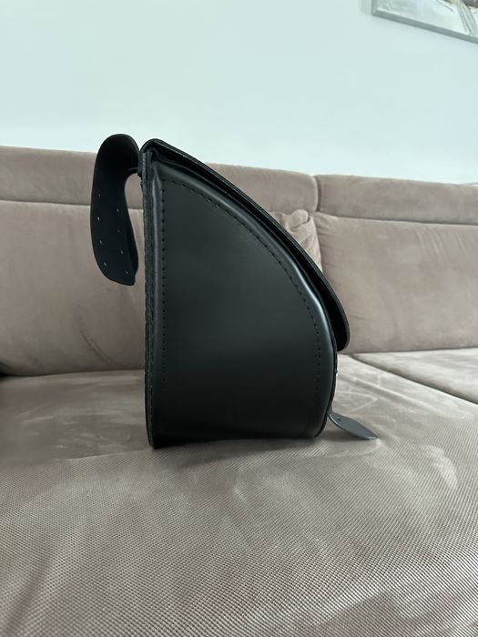 Geanta/coburi moto din piele