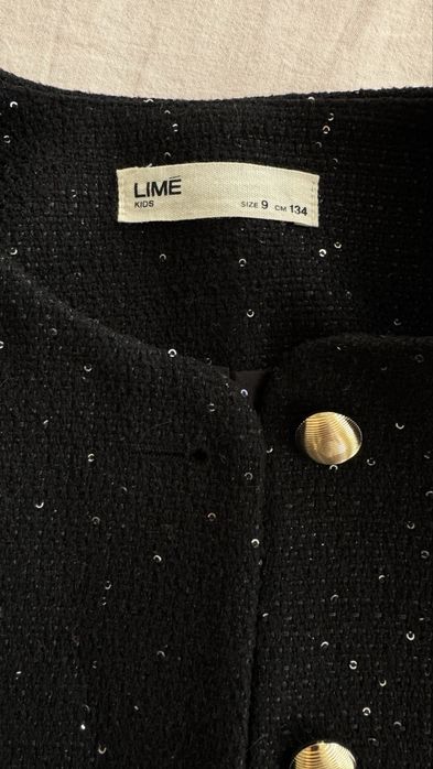 Детский твидовый костюм Lime для девочек