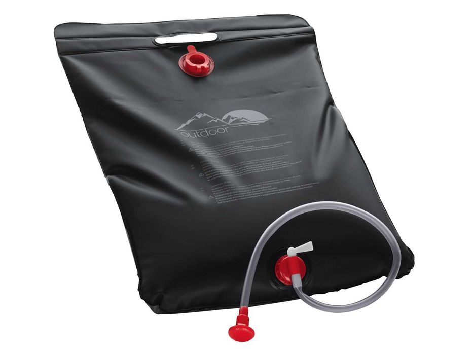 Duș solar portabil 25 litri pentru camping, gradina