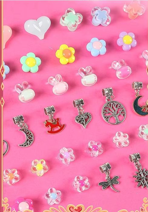 DIY набор для творчества и создания украшений, шкатулка с украшениями