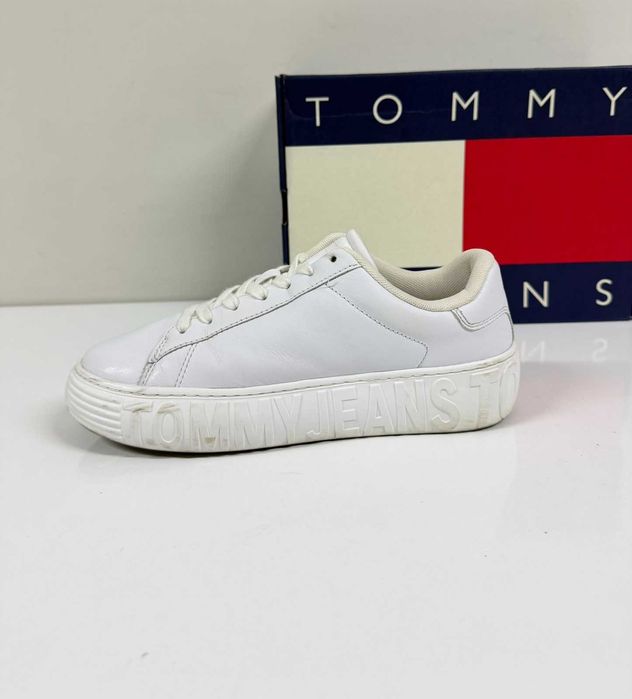 Tommy Jeans TJW Leather Cupsole ESS