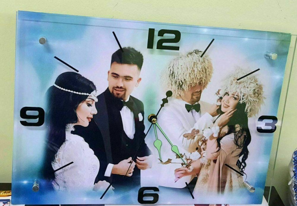 Rasmli soat bakal siz xoxlagan rasmda