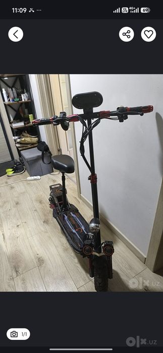 Продается электросамокат Kugo 10 max