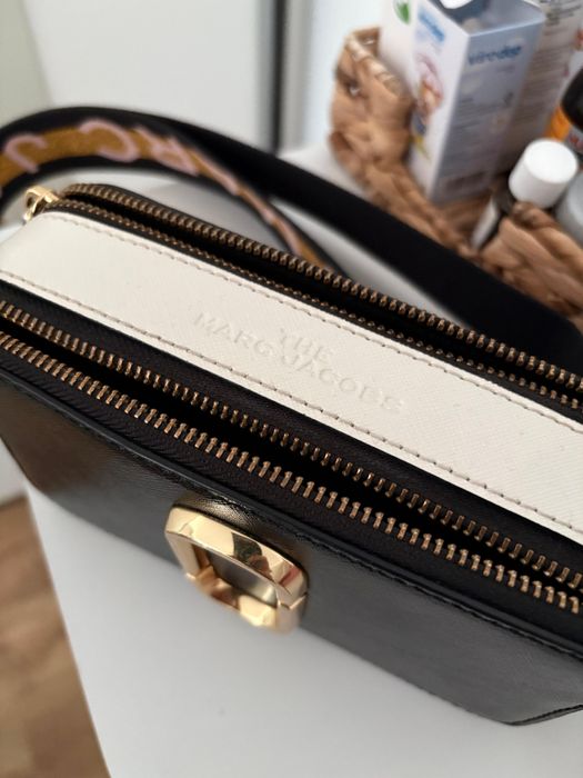 Geantă de piele Marc Jacobs