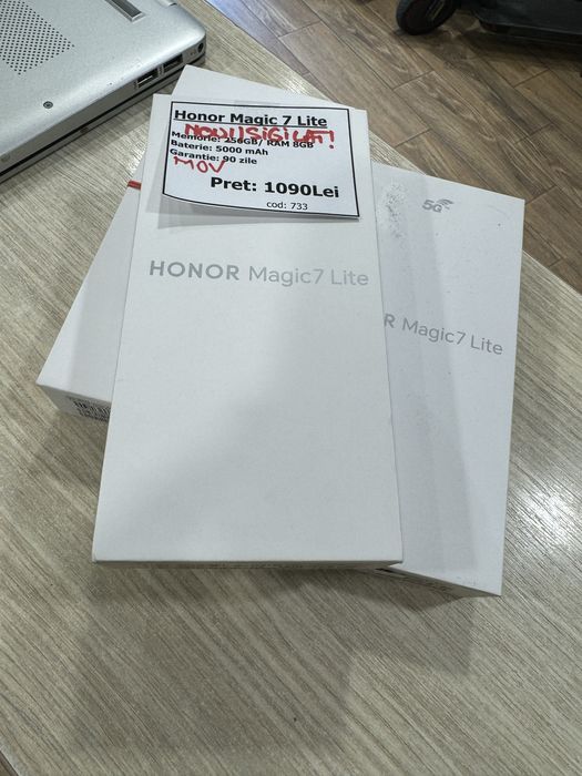 Honor Magic 7 Lite 256GB 8GB RAM Purple Nou/Sigilat garantie 2 ani