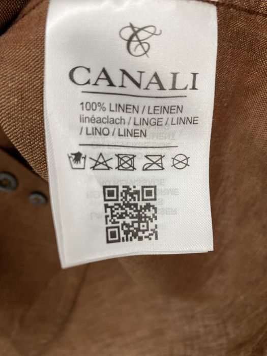 Camasa Canali 100% Linen | Țesatura Carlo Biassetti