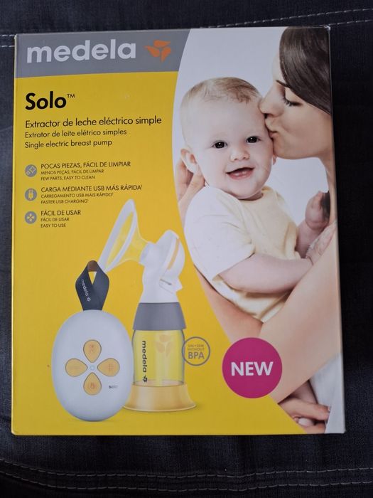 MEDELA  Единична двуфазна електрическа помпа за кърма SOLO и фуния
