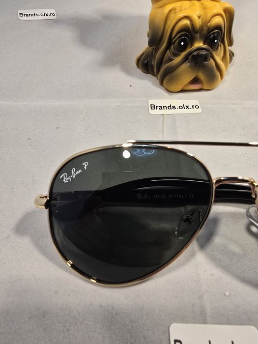 Promotie - Ochelari de soare polarizati Rayban RB3675, Green, made in Italy