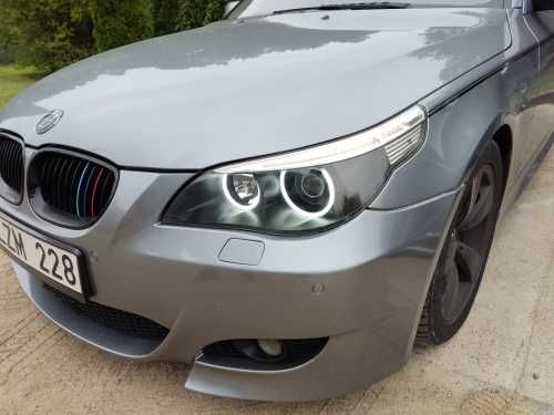 LED Cotton Angel Eyes Ангелски Очи BMW БМВ E60 / E61 –Бели, Жълти, Червени, Сини НАЛИЧНИ!