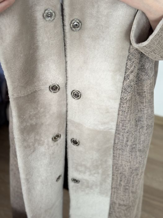 Двухсторонняя Шуба Дубленка