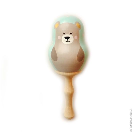 Погремушки деревянные