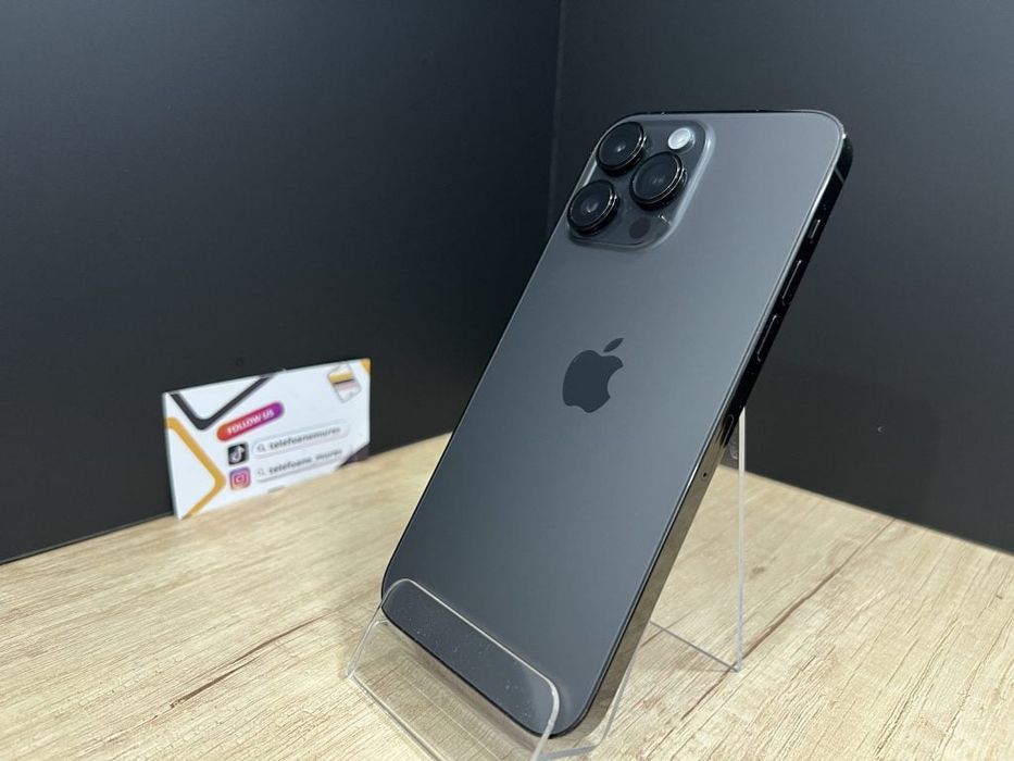 Iphone 14 Pro Max 256Gb Space Black Second-Hand 3 ani garanție, Telefo