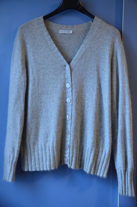 Cardigan angora cu matase