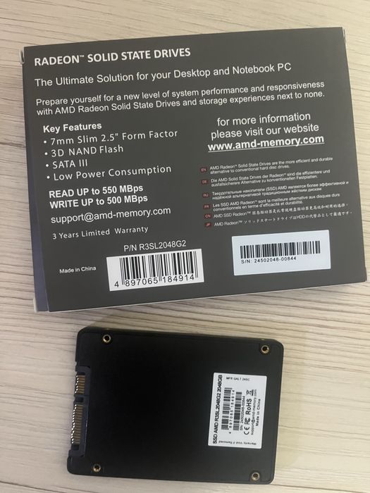 SSD диск 2tb ( 2048gb )