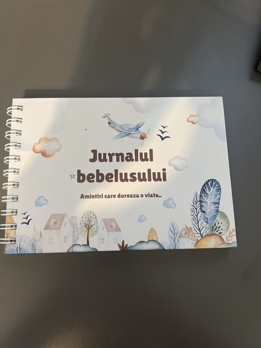 Jurnalul bebelusului albastru amintiri din primul an de viata