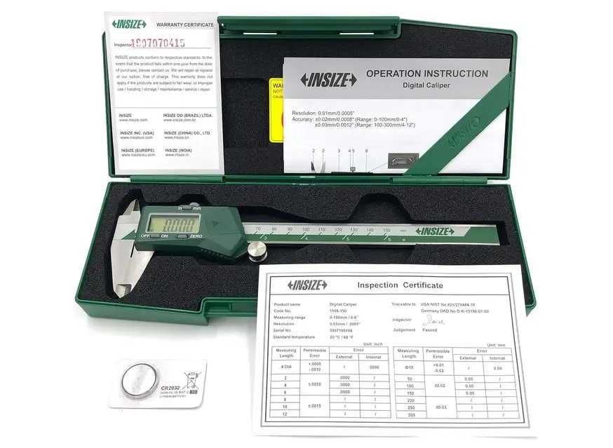 Измерительный инструмент, штангенциркуль, линейка, микрометр, индикатр