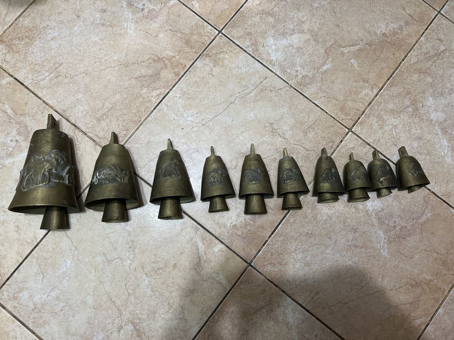 Clopote vechi pentru oi – set 20 bucăți