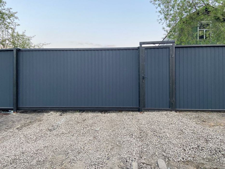 Заборы!!!Ворота откатные ,распашные!!!