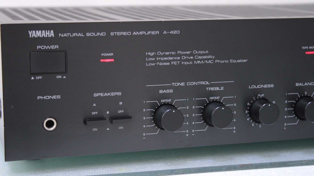 Amplificator/Statie Yamaha A-420(2x70W).