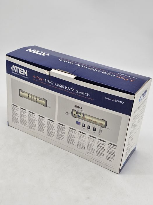 Switch KVM Aten CS84U-AT PS/2-USB, 4 porturi.