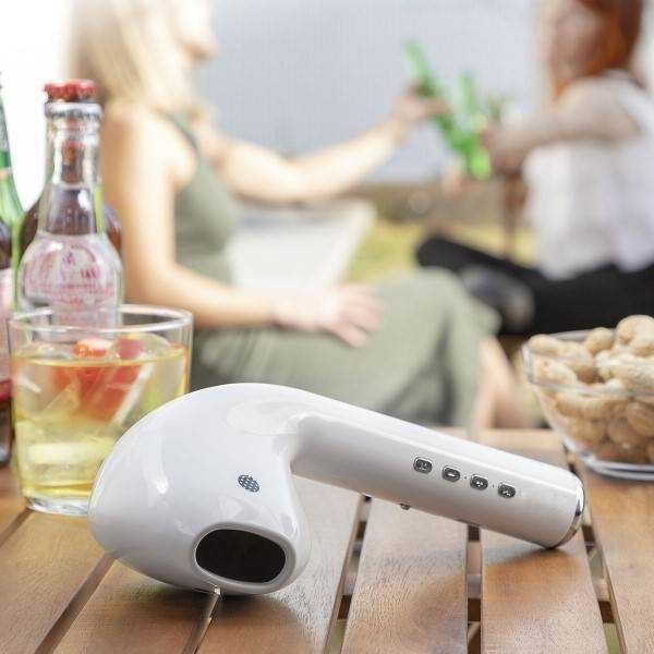 Difuzor tip casca telefon cu radio FM microfon microSD 1200mAh 5W