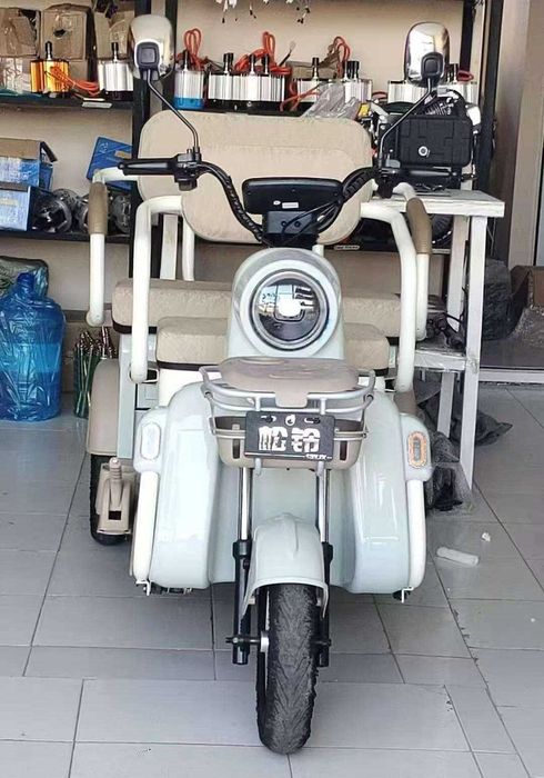 elektro uchbalonlik skuter motosikll TUOJIA TJ800DZK