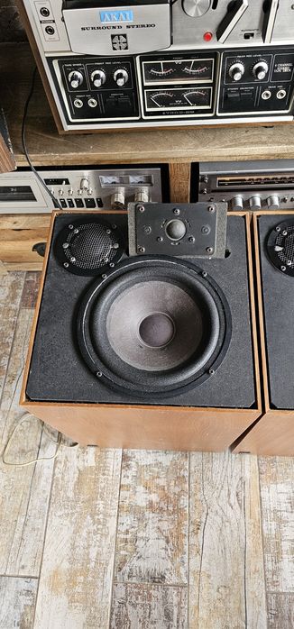 Boxe hi-fi vintage pohler 4302 difuzoare seas