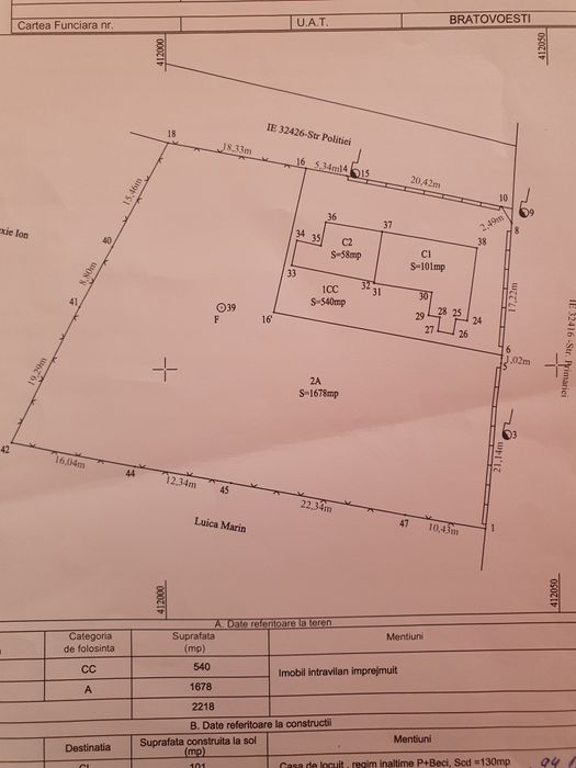 Casa de vânzare în Bratovoesti