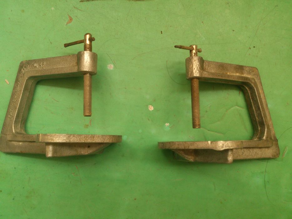 Тиски советские, 2 штуки