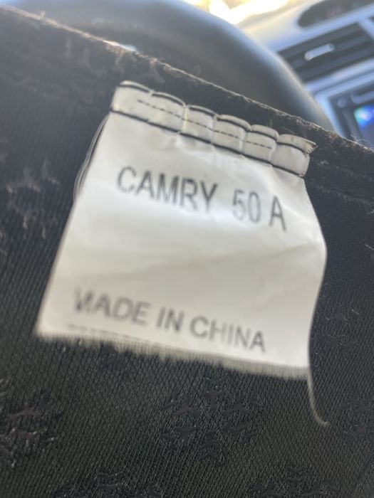 Накидка на панель камри 50
