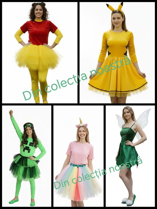 Costume animatori mascote cosplay made în România