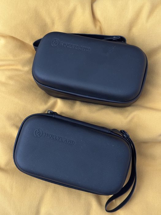 Hollyland Lark Max Duo - 2бр безжични брошки и двуканален приемник